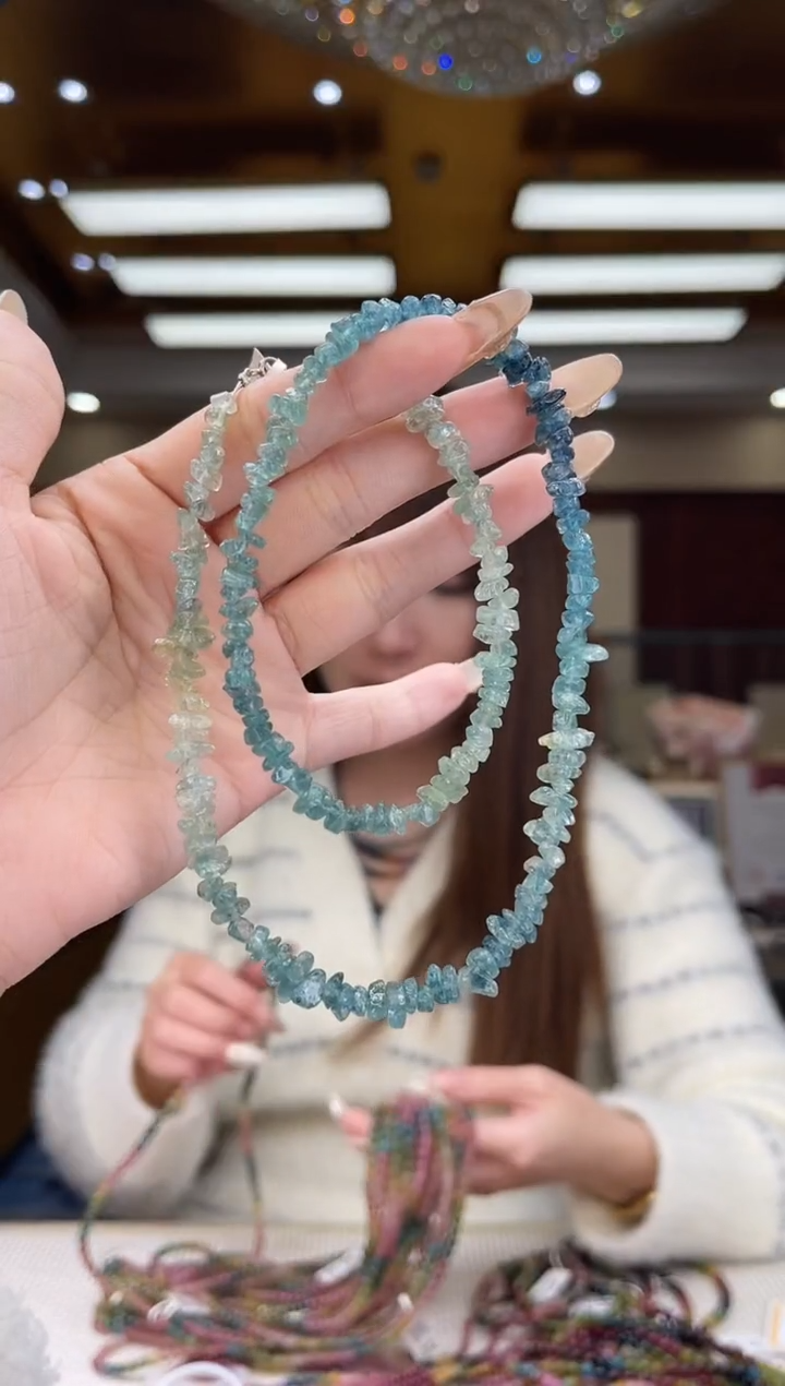 【闪购商品】碧玺/未镶嵌碧玺项链多样性发货59