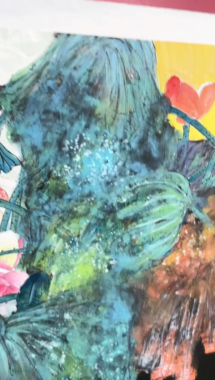 【闪购商品】绘画72林紫仪绘画作品68*68