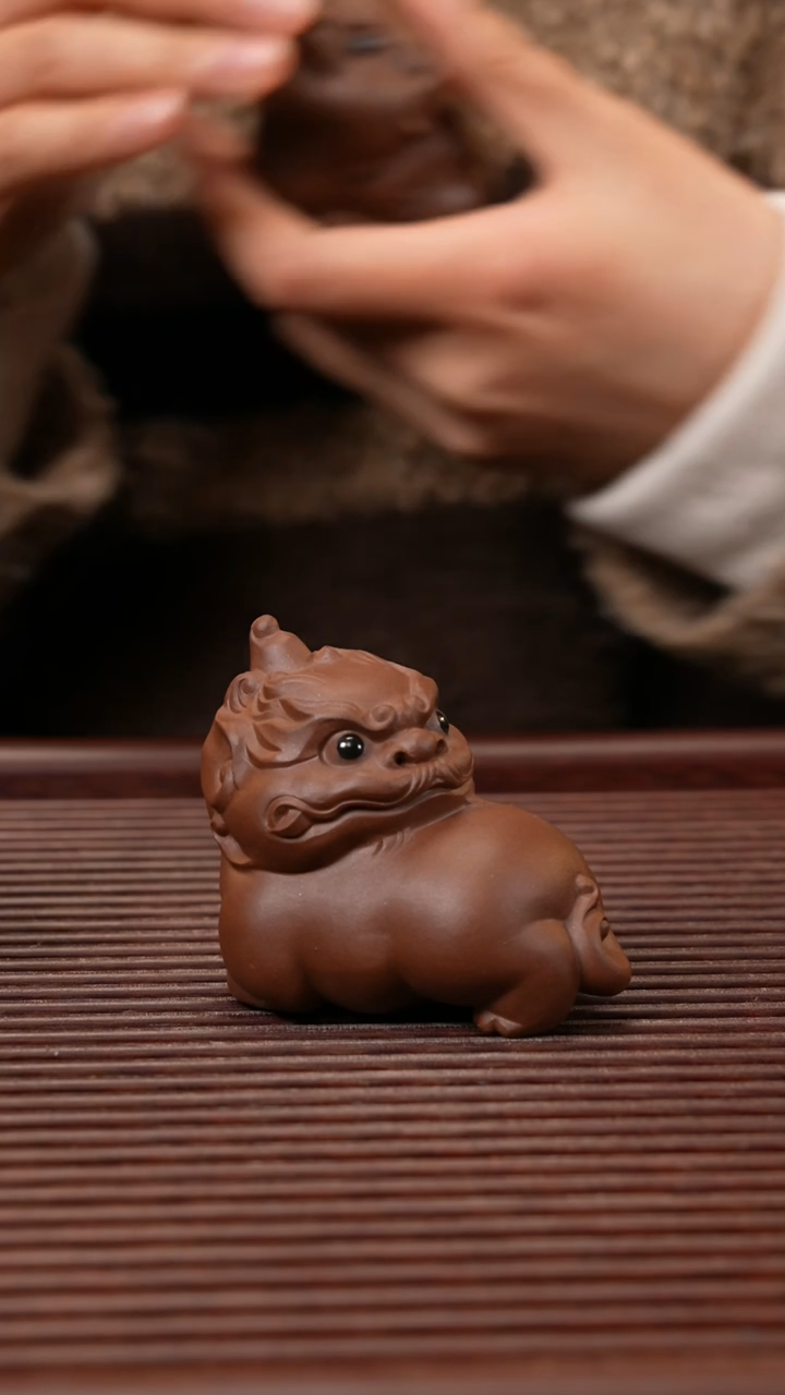 【闪购商品】紫砂茶宠紫泥貔貅