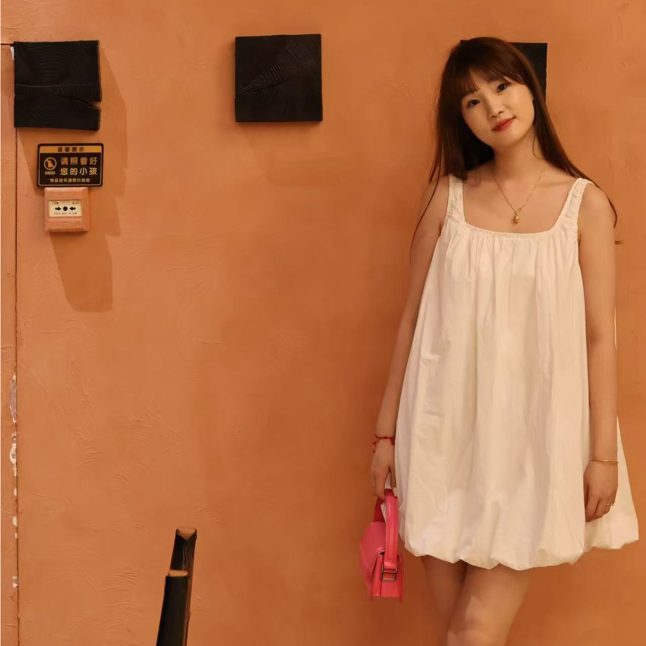 【Trend maker】-XIXI-吊带短连衣裙