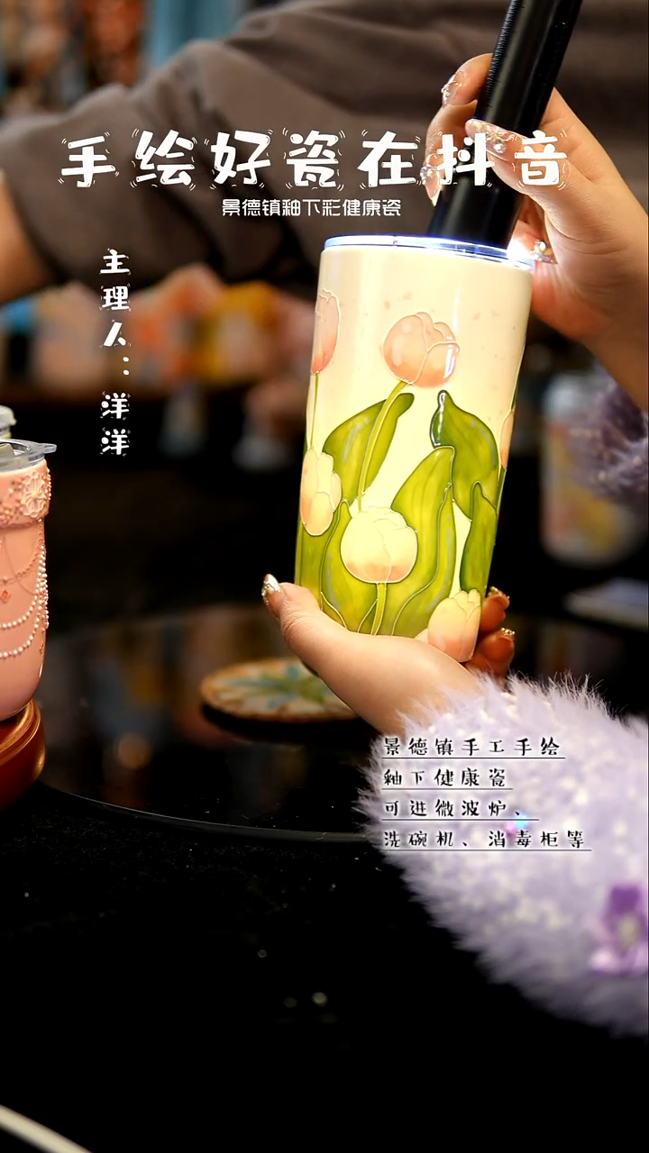 景德镇陶瓷葫芦摆件@A690