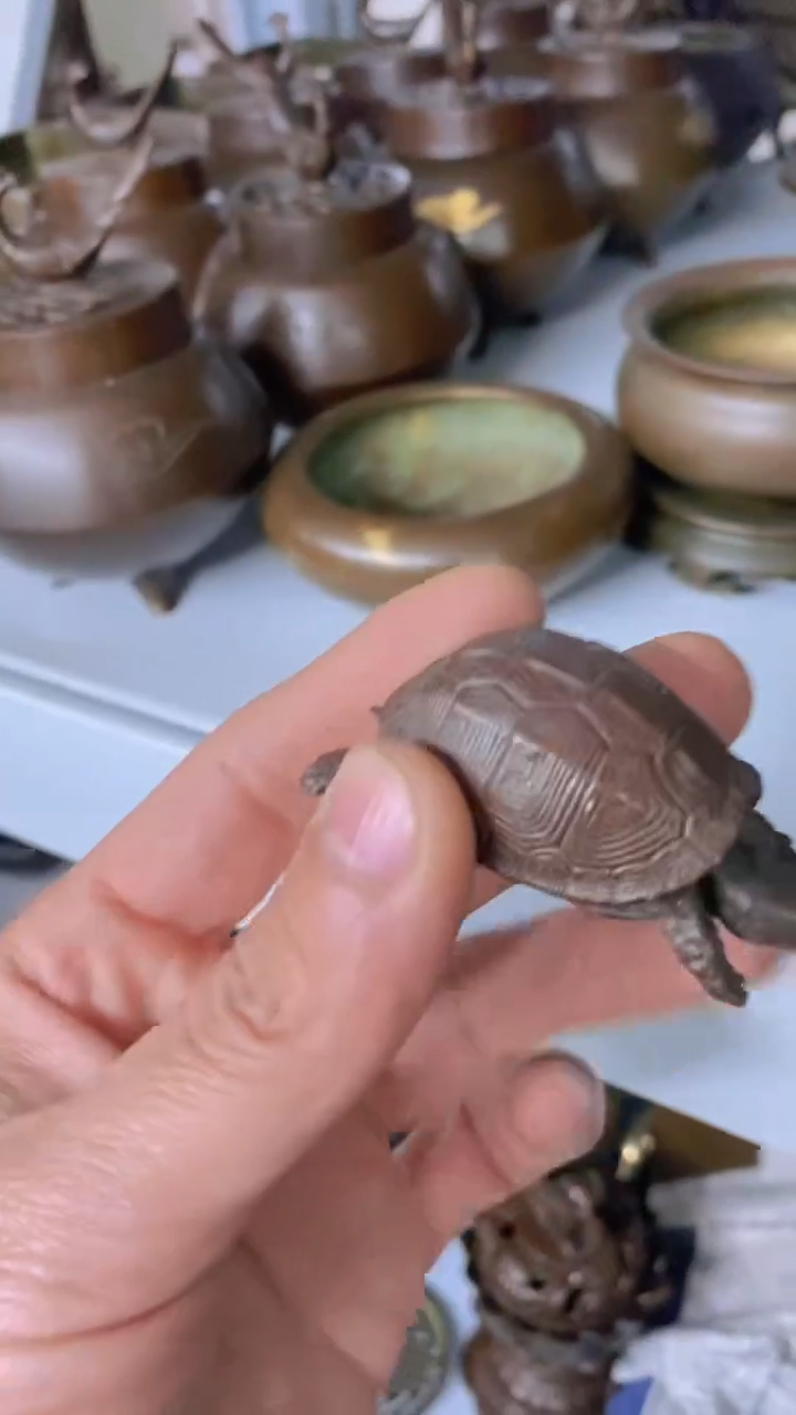 【闪购商品】苏工 普工精品铜 摆件熏香炉/摆件