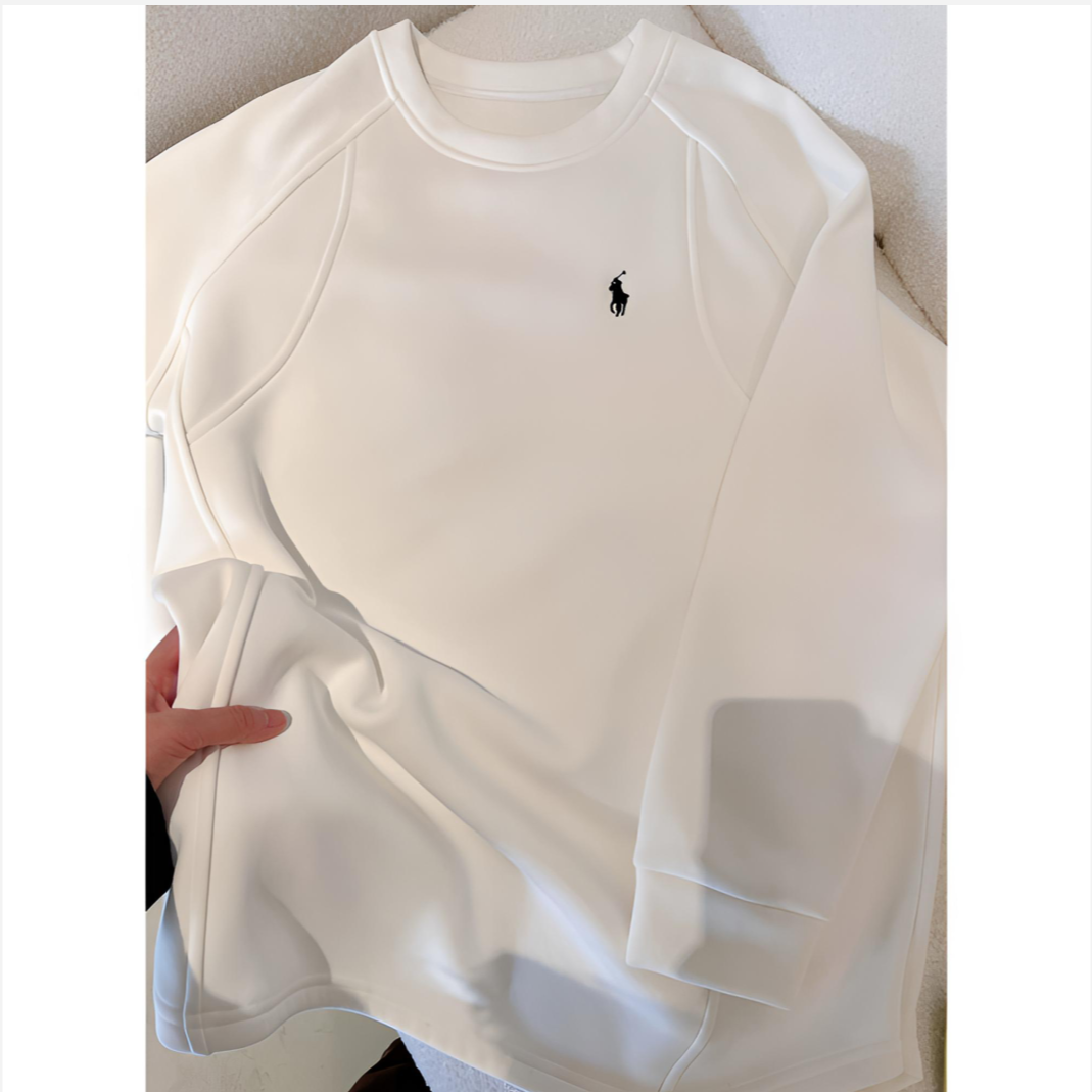 L.L精选专柜品质【悠闲派】冬季加绒加厚刺绣打底卫衣【百搭神器】