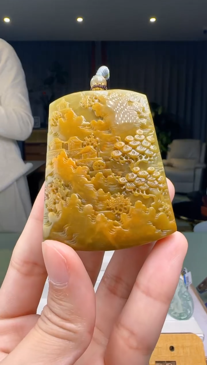 【闪购商品】翡翠颈饰未镶嵌XM@@960Q3J12532