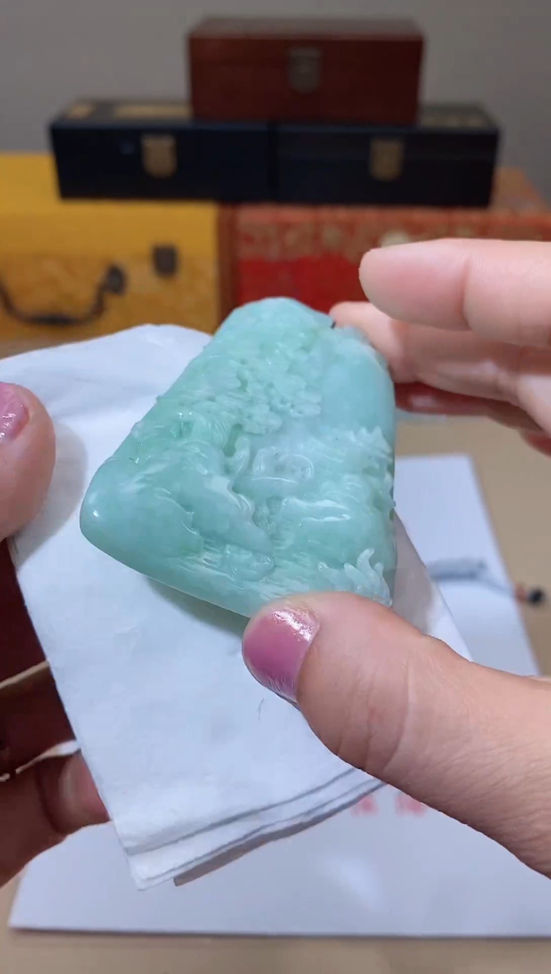 【闪购商品】翡翠颈饰未镶嵌天然A货翡翠