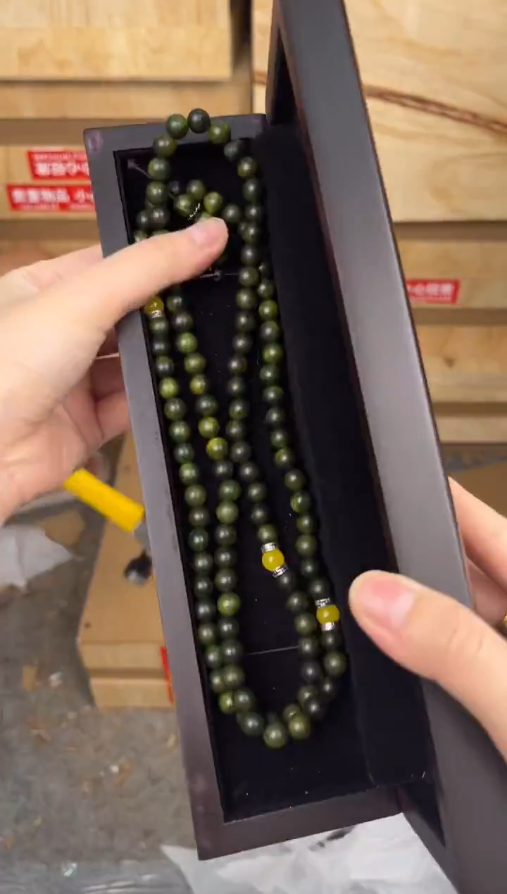 品茗文玩阁阴沉金丝楠108颗链接@@ys1003