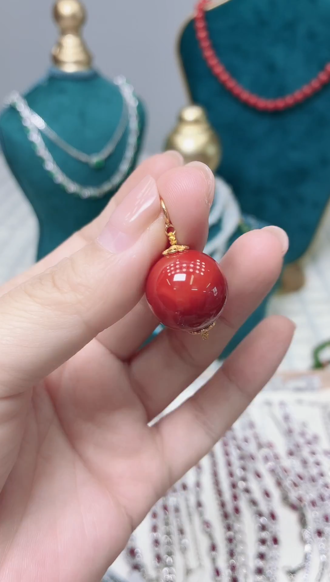 银S925镶嵌吊坠南红玛瑙058BJ1225产品一个（多样性）