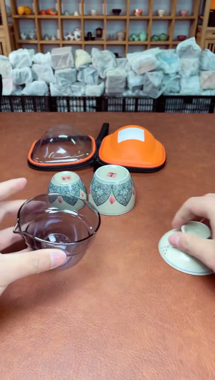 【闪购商品】摆件高端瓷器易仟杯茶器