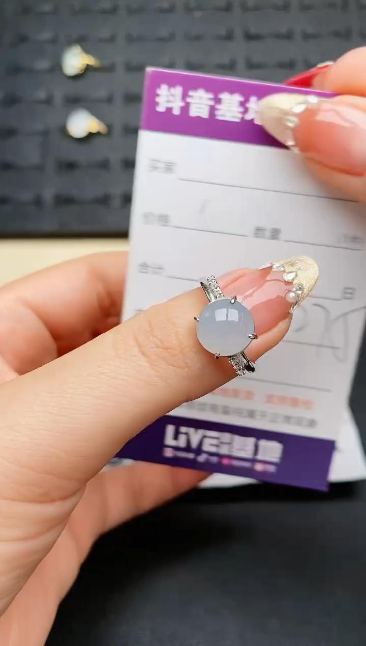 【闪购商品】翡翠戒指银S925镶嵌..........