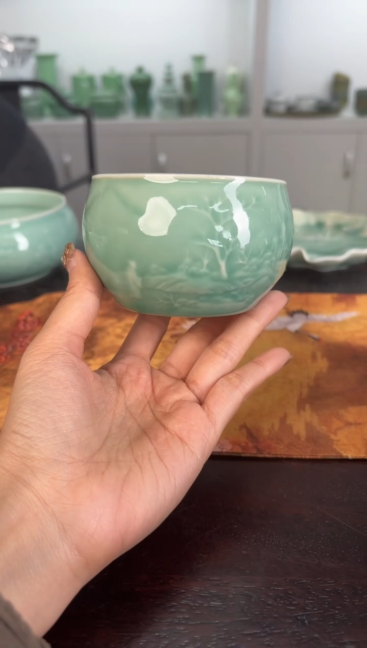 云间青瓷 小米茶器