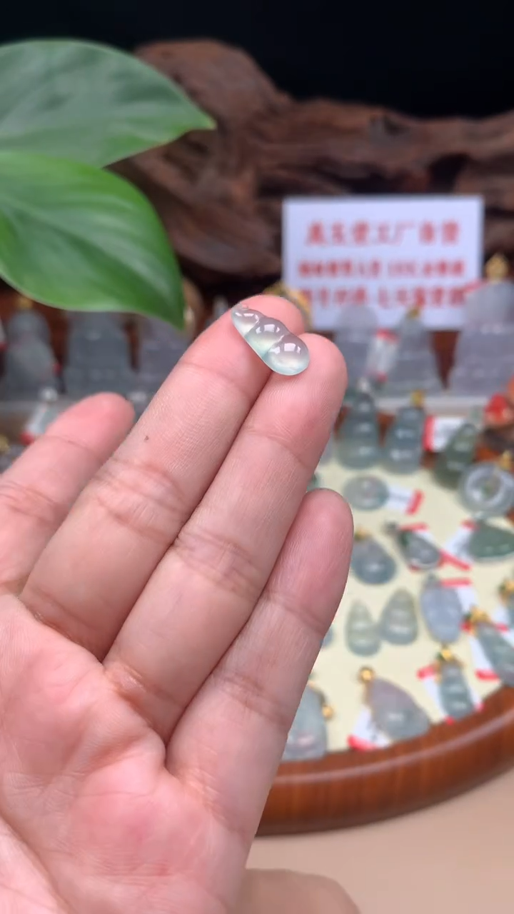 【闪购商品】翡翠吊坠(不含链)未镶嵌豆子