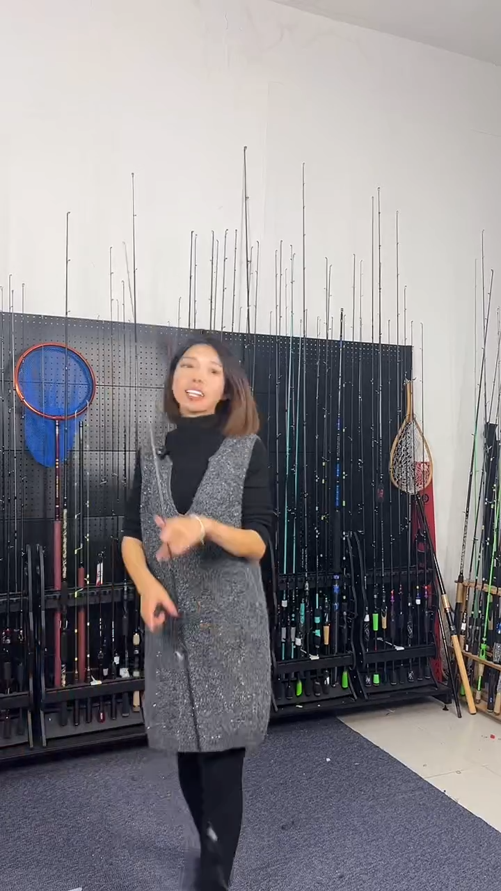 2.1m碳素奥卡绿2.1米直柄（瑕疵尾货竿，没有售后，介意勿拍）