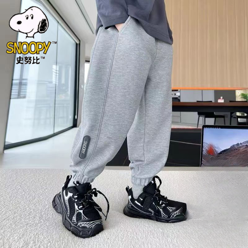 男女童裤子中大童儿童卫裤春秋款