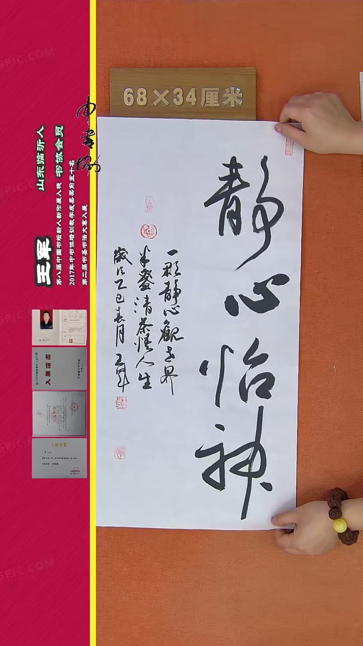 【闪购商品】书法292王军书法作品