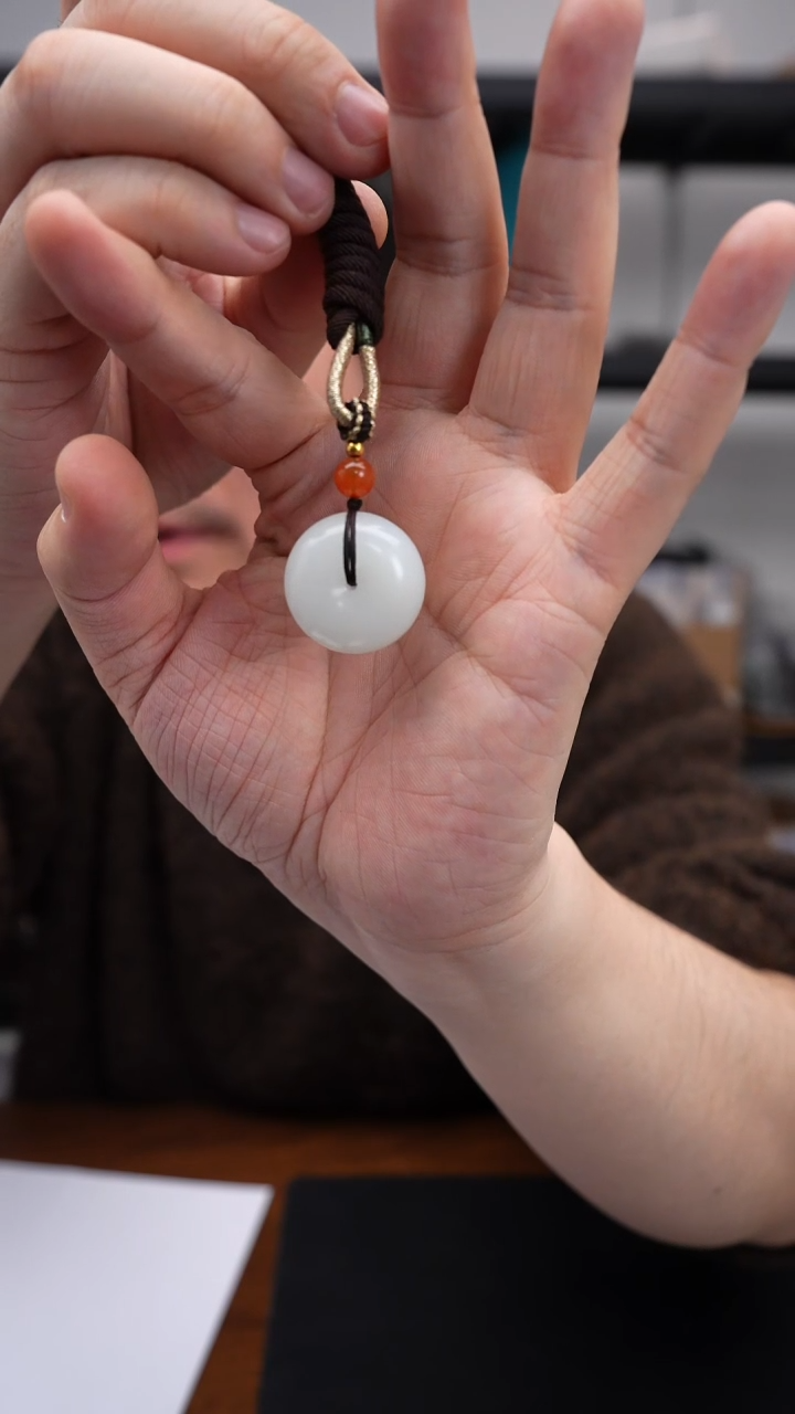 颈饰未镶嵌和田玉1222DL177平安扣