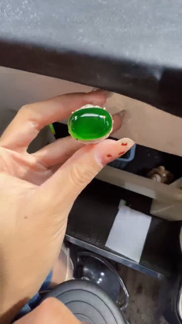 【闪购商品】定制翡翠未镶嵌蛋面商品多样性发货1