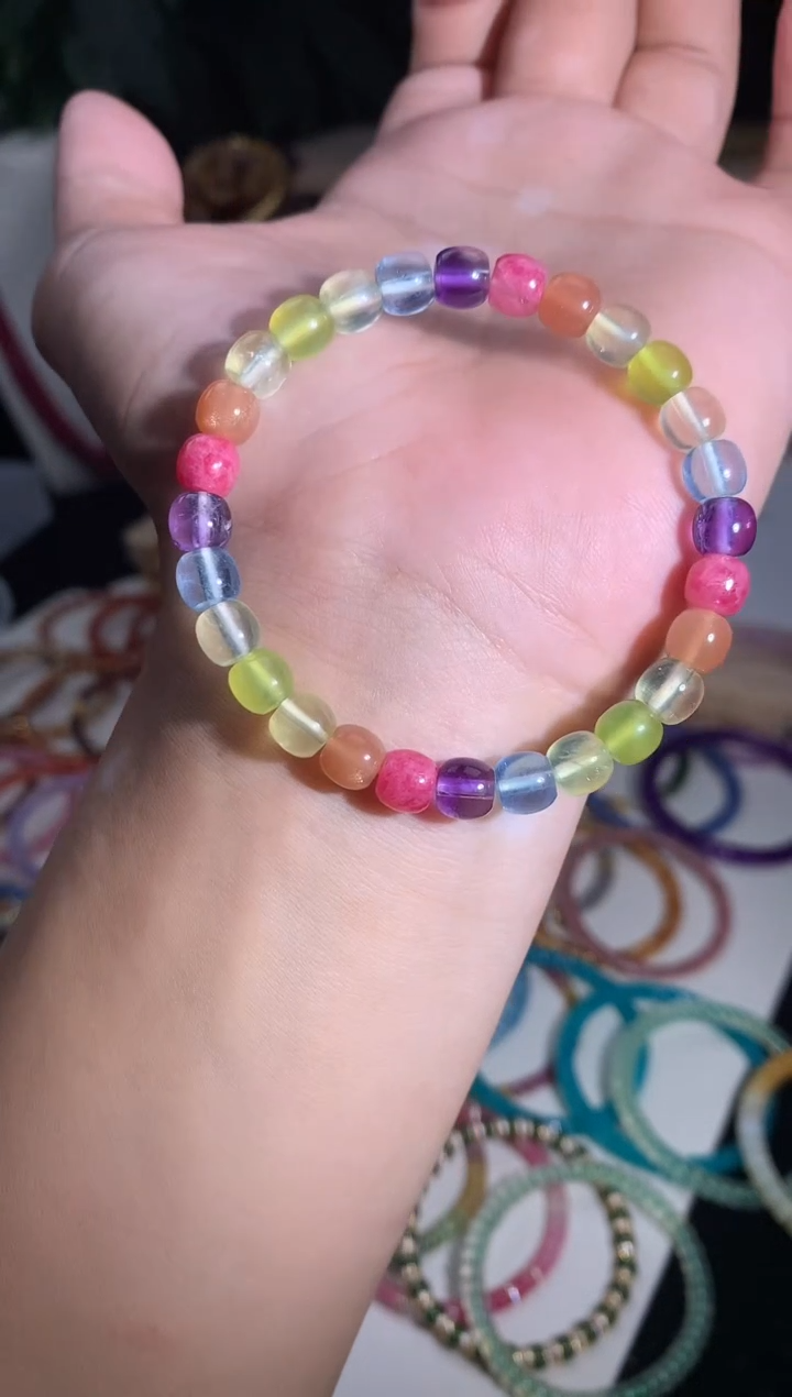 水晶手链未镶嵌手串