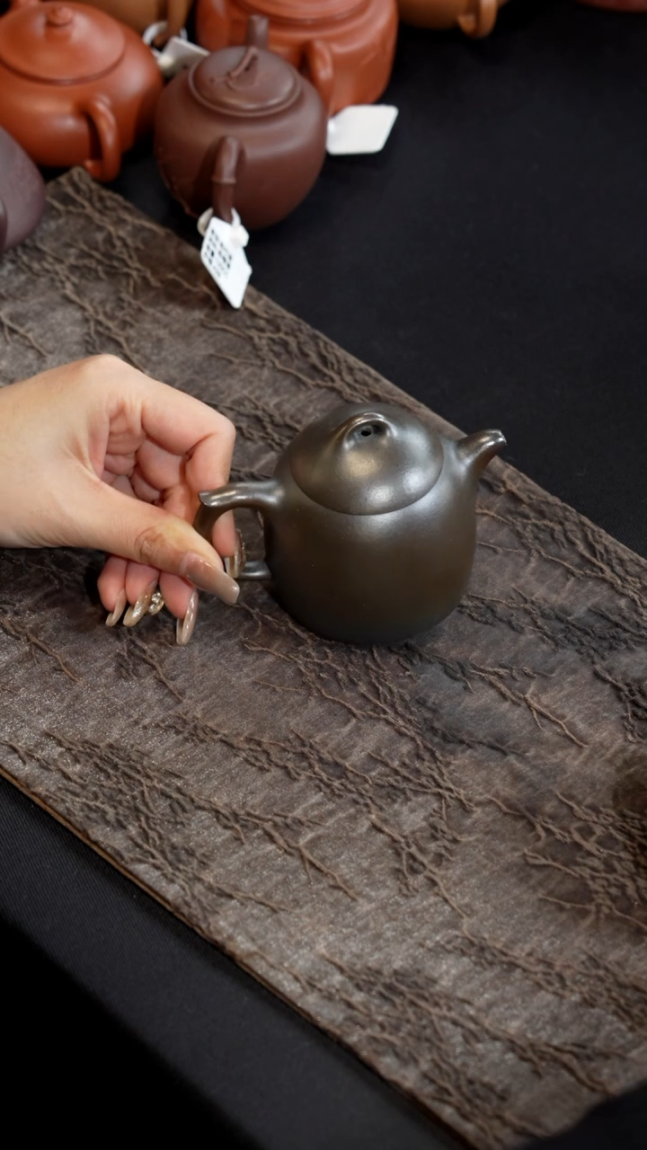 【闪购商品】紫砂茶壶柴烧秦权壶150cc