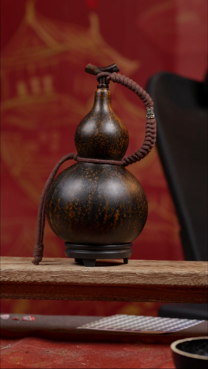 504号大漆精品葫芦一物一拍4-500ml