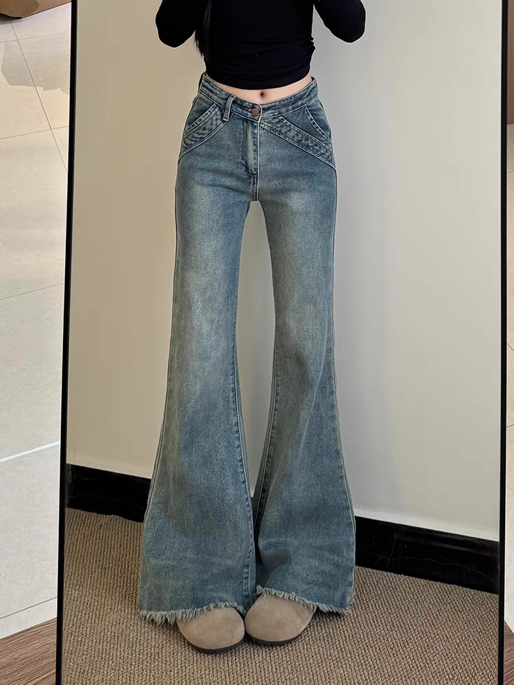 B.25秋冬加厚加绒直筒裤默认微瑕