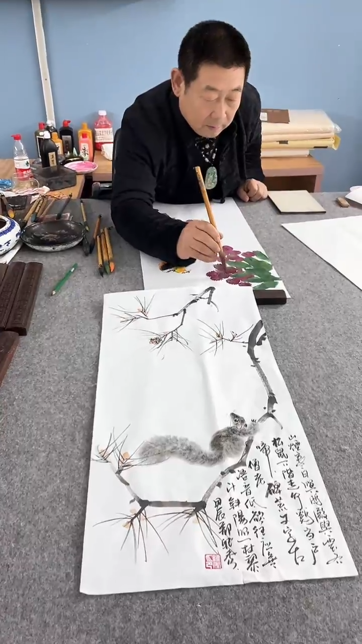 【闪购商品】国画鼠你有财；；；；；；；