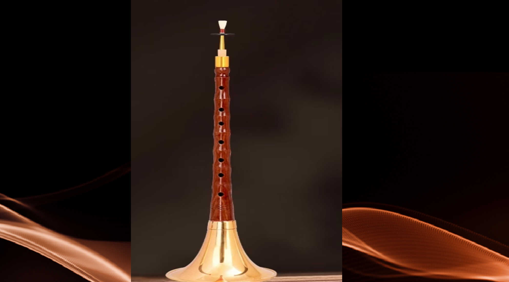 初学者和专业学习百年老红木D调降B调唢呐