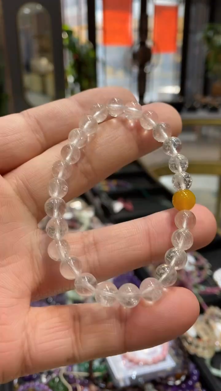 【闪购商品】水晶手链未镶嵌实体清货