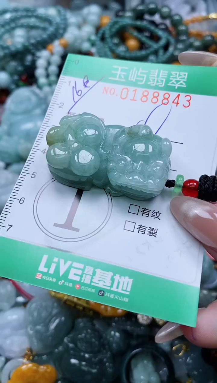 翡翠未镶嵌颈饰闪购0188843