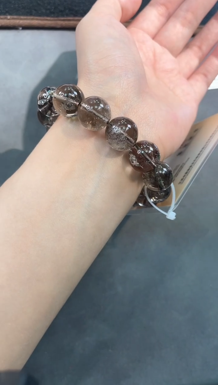 【闪购商品】水晶手链未镶嵌41号茶水单圈14mm