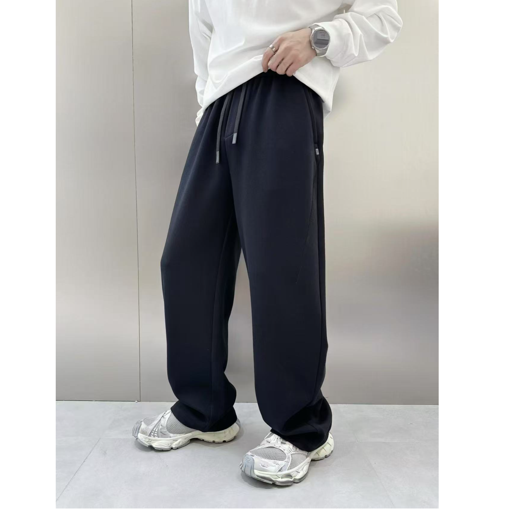 25615秋季男士阔腿休闲裤A26