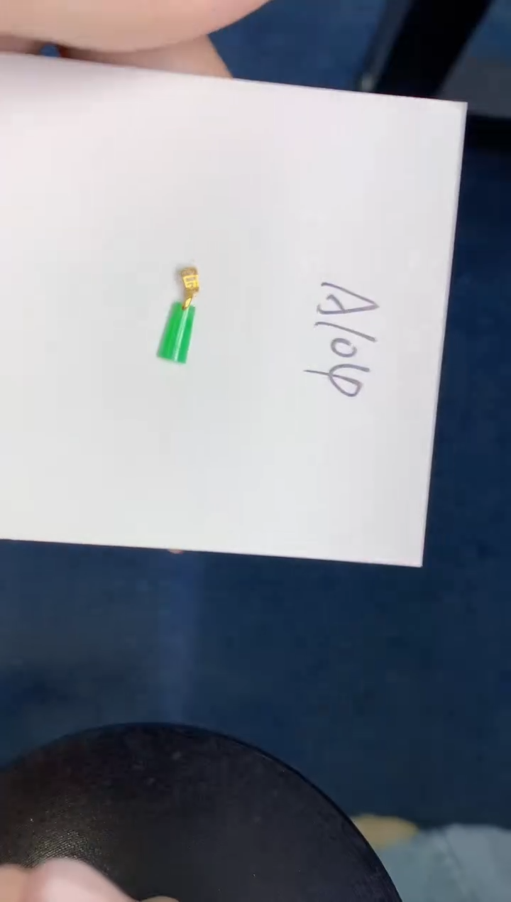 【闪购商品】翡翠颈饰18K金镶嵌000000000