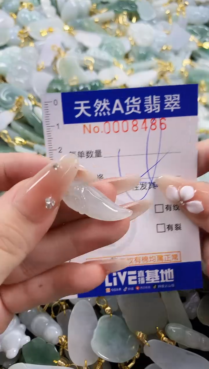 颈饰未镶嵌翡翠天然A货翡翠