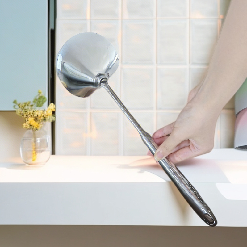 316全钢烹饪家用蘑菇铲小号不粘锅不锈钢锅铲优质苹果铲煎肉炒铲