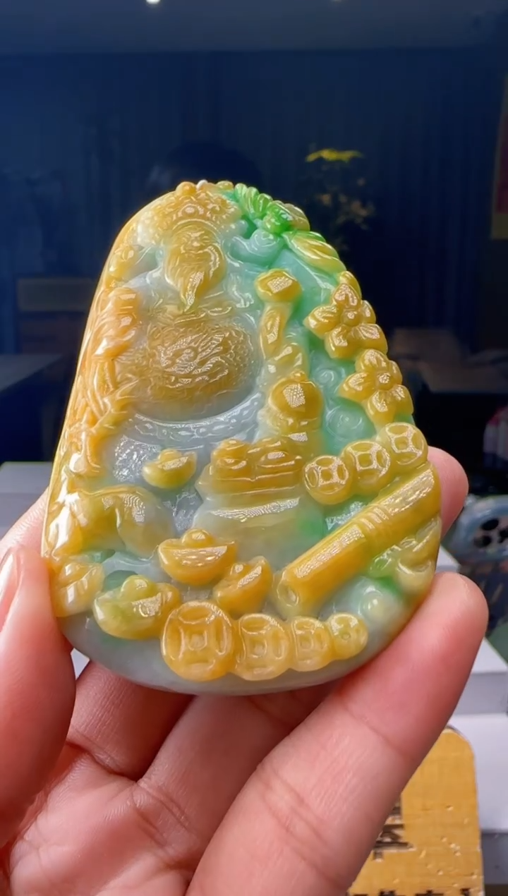 吊坠(不含链)未镶嵌翡翠HH@@960Q7J05210