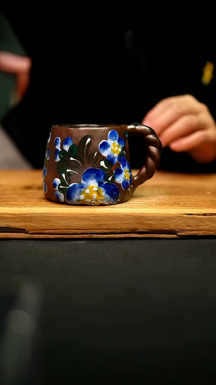 @@陶园瓷舍@@纯手工手绘@高温釉下彩