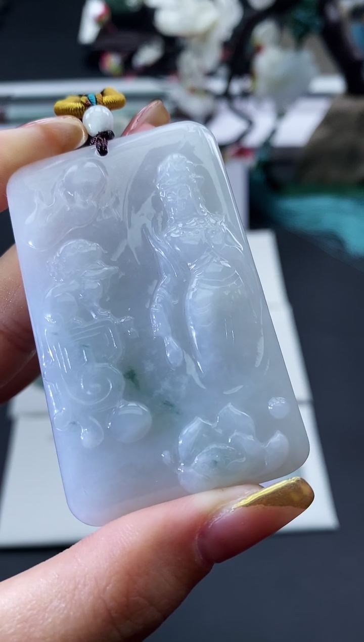 【闪购商品】翡翠颈饰未镶嵌天然缅甸翡翠A货