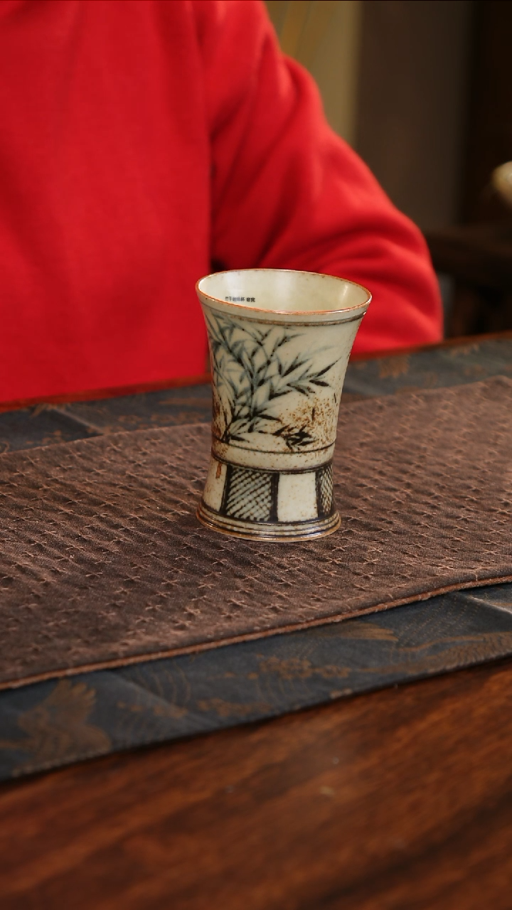 【闪购商品】杯子茗片集竹子咖啡杯 窈窕