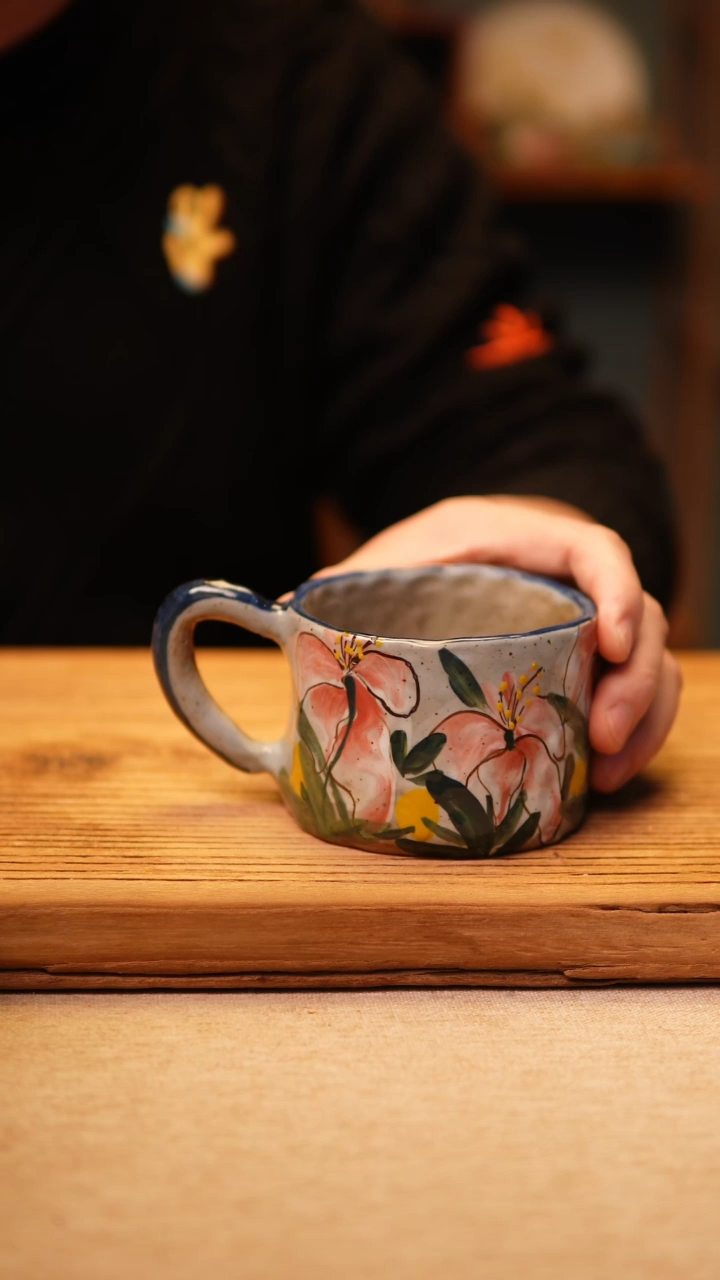 【闪购商品】@@陶园瓷舍@@纯手工手绘@高温釉下彩