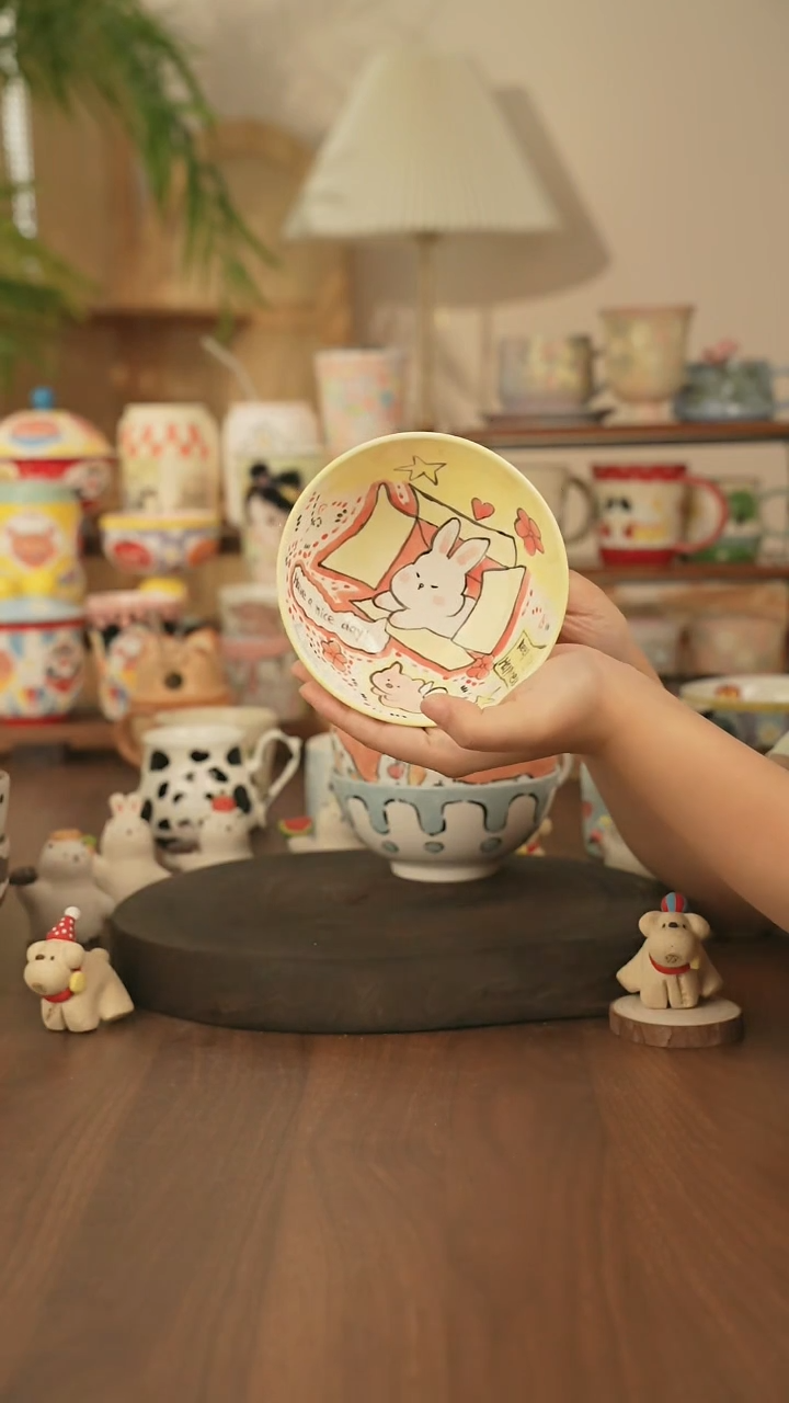 杯子景德镇原创手作陶瓷