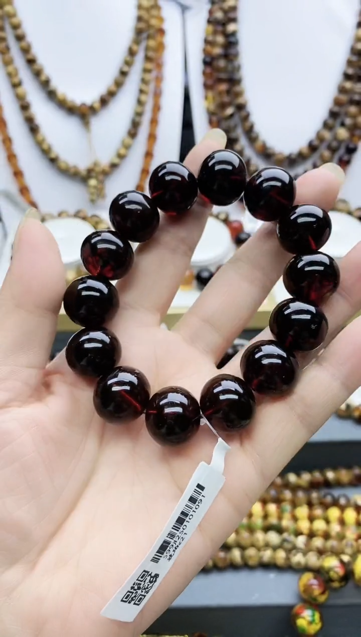 【闪购商品】琥珀手链未镶嵌17琥珀