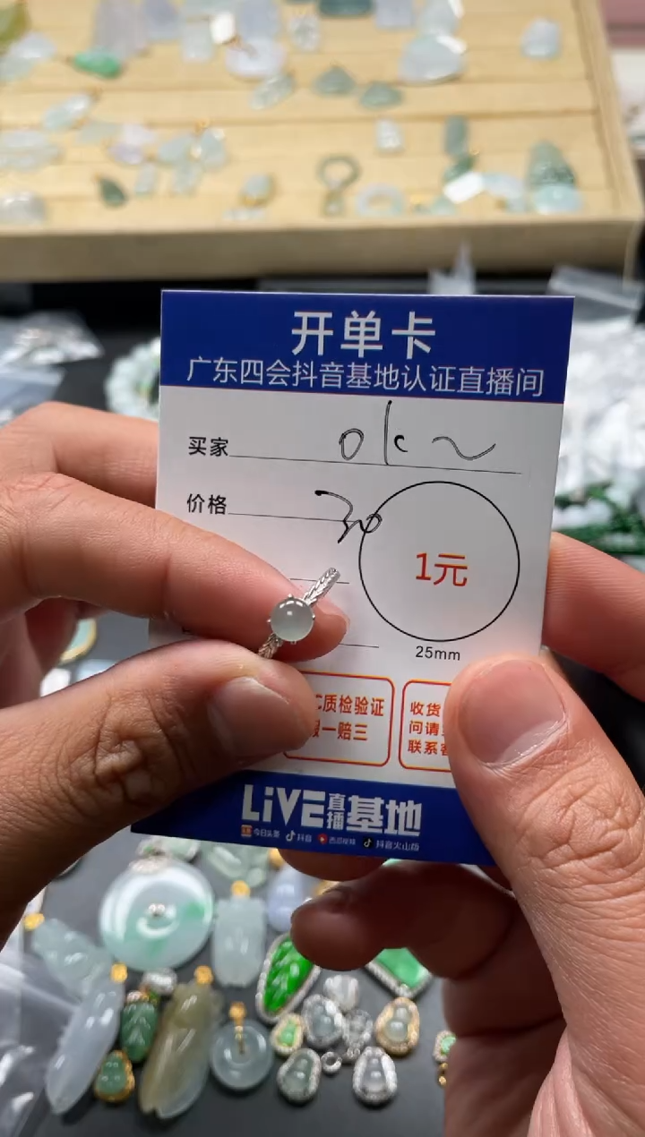 颈饰未镶嵌翡翠o**k挂件