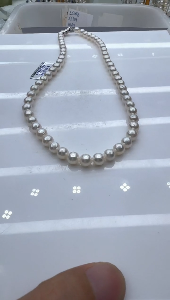 【闪购商品】淡水珍珠颈饰银S925镶嵌清货