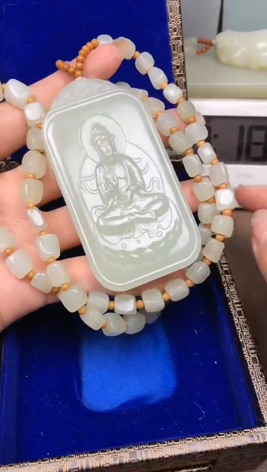 【闪购商品】和田玉颈饰未镶嵌可可乐