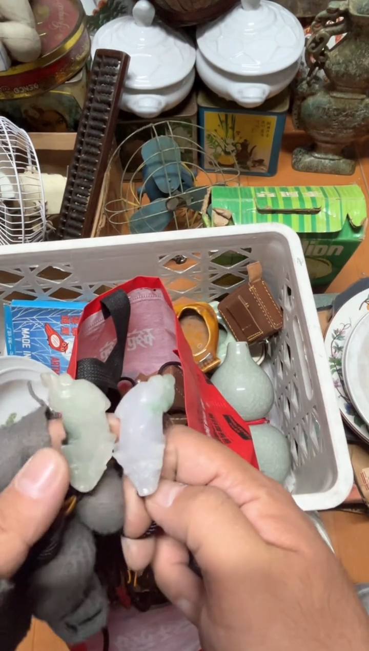 手工艺品琉璃风**我摆件