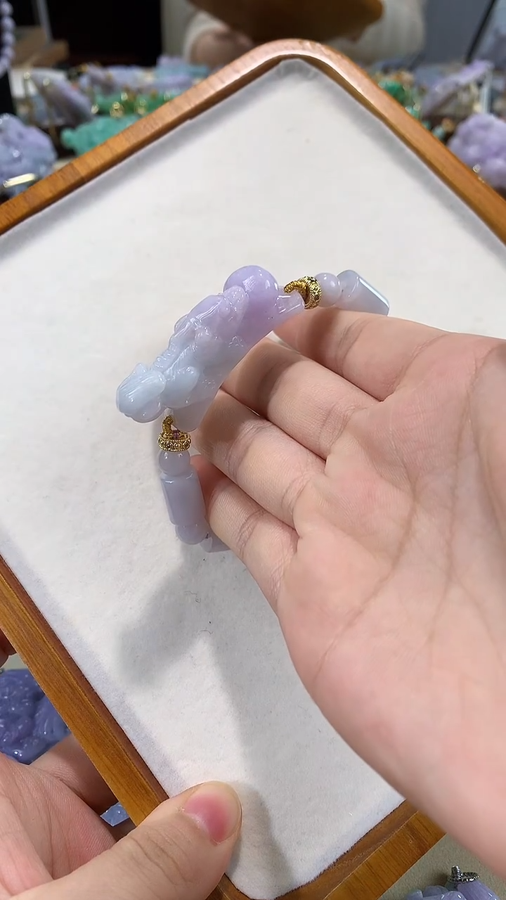 未镶嵌手链翡翠手牌