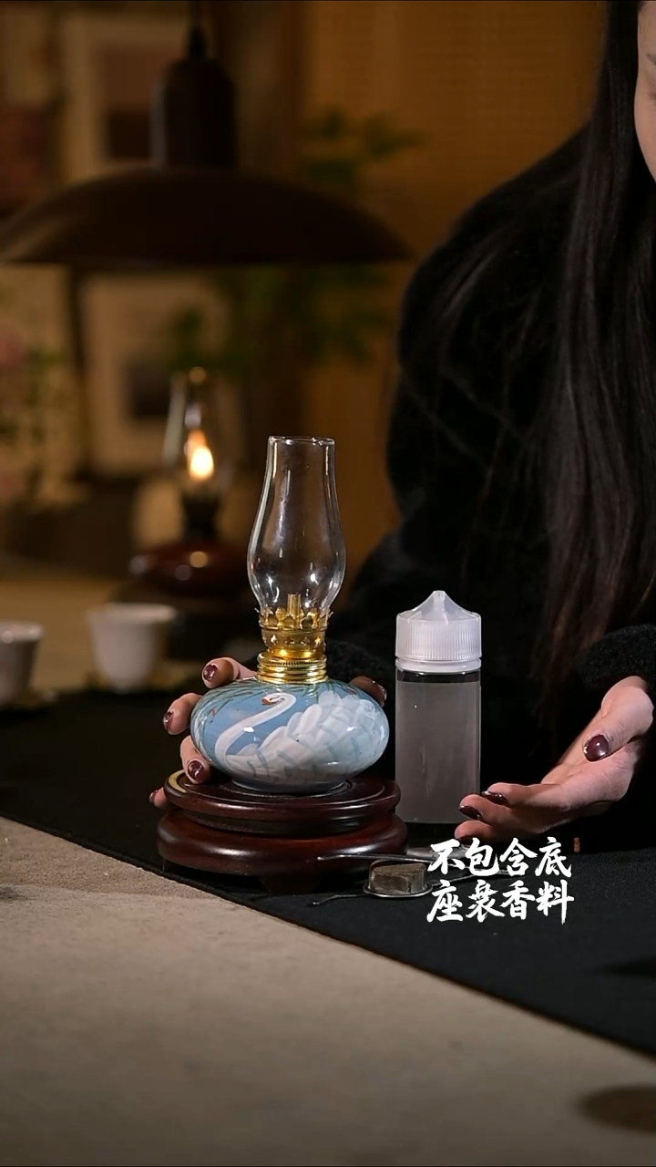 景德镇陶瓷香薰灯摆件