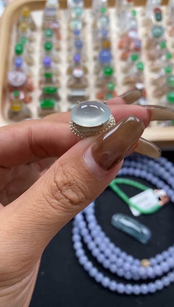 未镶嵌戒指翡翠缅甸天然a货翡翠买断