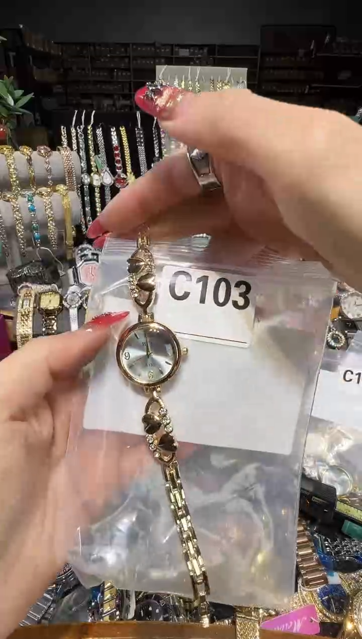 石英机芯不锈钢不锈钢直播定闪专用