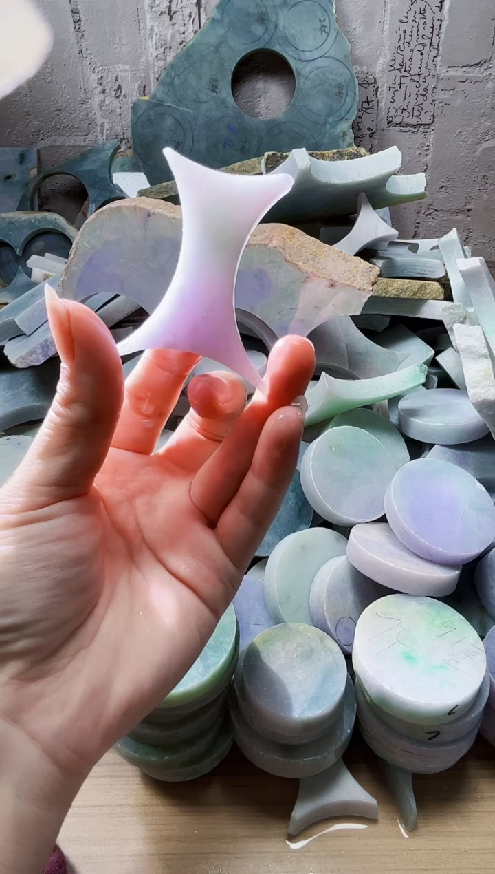 裸石翡翠天然翡翠A货 南 822