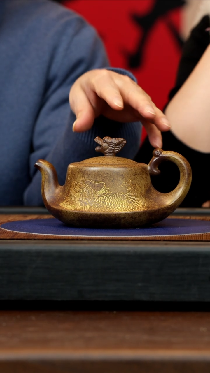 【闪购商品】紫砂茶壶BYM 隧道窑 一帆风顺